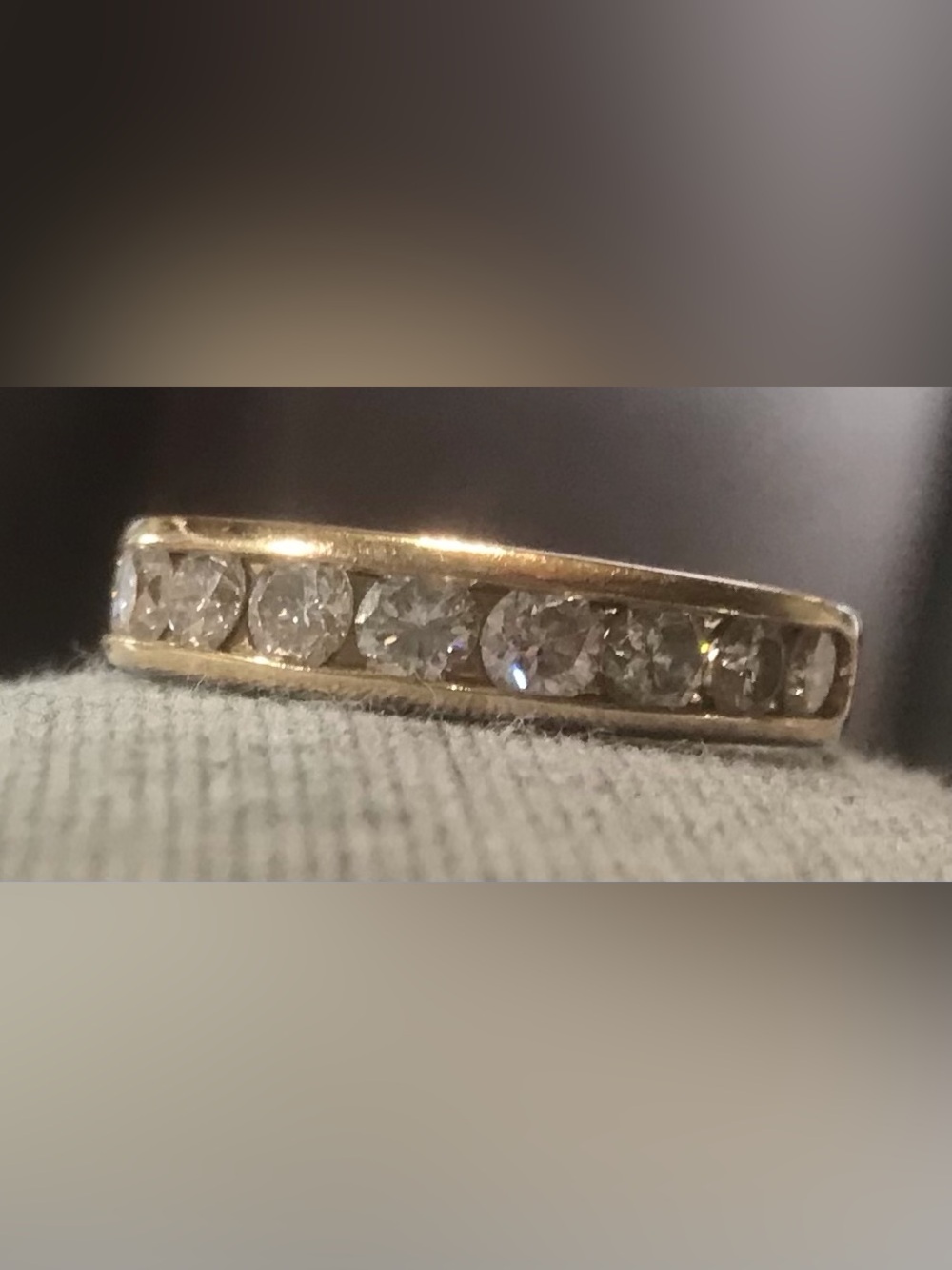 Beautiful 1 Carat Diamond Anniversary Ring - Retails for $2,900 Size 5 3/4